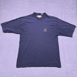 Studio Umen St Louis‎ Men's XL T-Shirt 100% Cotton Short Sleeve Embroidered